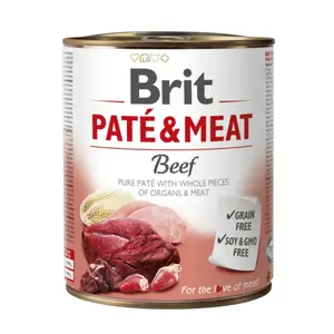 Brit konzerva Paté & Meat Beef 800 g | Konzerva pre psov