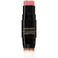 Nudestix Nudies Matte multifunkčné líčidlo na oči, pery a tvár odtieň Sunkissed Pink 7 g