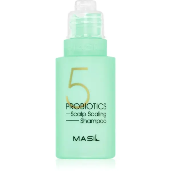 MASIL 5 Probiotics Scalp Scaling hĺbkovo čistiaci šampón proti mastným lupinám 50 ml