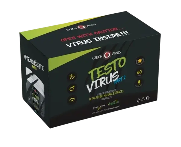 CZECH VIRUS Testo Virus Part 2, 120 kapsúl
