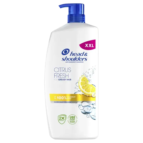 HEAD & SHOULDERS Citrus Fresh, Šampón proti lupinám 800 ml