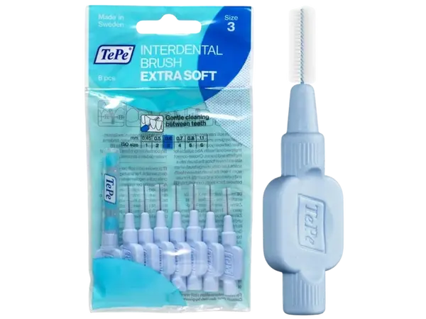 TEPE medzizubné kefky Extra Soft 0,6mm 8 ks