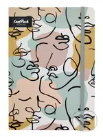 CoolPack poznámkový blok Art Deco A5, linkovaný