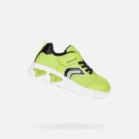 Light green boys' sneakers Geox Assister - Boys