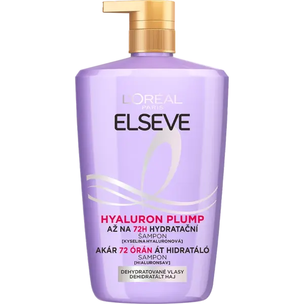 L´Oréal Paris Hyaluron Plump 72H hydratačný šampón s kyselinou hyalurónovou