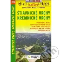 Štiavnické vrchy, Kremnické vrchy 1: 100 000 (Turistická mapa 229)