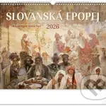NOTIQUE Nástěnný kalendář Slovanská epopej 2026 (neutrální kalendárium)
