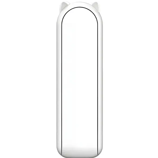 Mini skladací ventilátor 2v1 Biela H38033