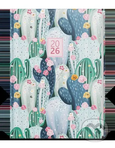 Denní diář 2026 Adam Lamino B6 Kaktus