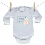 Boodyy Body s dlhým rukávom Keď som ticho tak ma rýchlo nájdi Chlapec 92 (18-24 mesiacov)