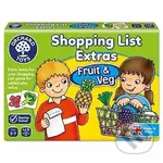 Shopping list - fruit & veg (Nákupný zoznam - ovocie a zelenina) - hra z kategorie Vzdělávací hry