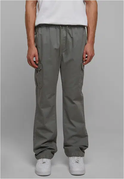 Cotton Cargo Pants Asphalt