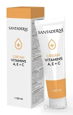 SANTADERM CREAM VITAMINS A, E + C