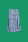 Marisse Women's Skirt L-Sc-4010 Blue