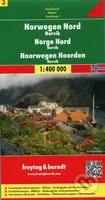 Norwegen Nord 1:400 000 (Automapa - Platná do r. 2020)