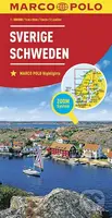 Sverige/Schweden (mierka hlavnej mapy 1:800 000)