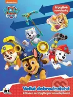 Zábava se třpytivými samolepkami Tlapková patrola - kniha z kategorie Samolepky