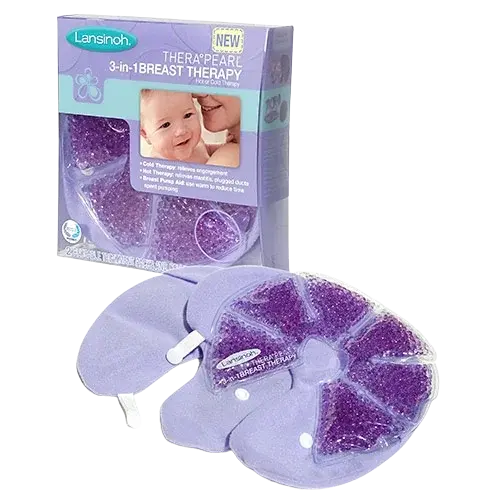 LANSINOH TheraPearl 3v1 Teplá a chladná terapia na prsníky 2 ks