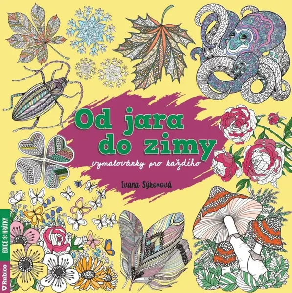 Od jara do zimy - vymalovánky pro každého - Sýkorová Ivana