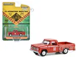 1963 Dodge D-100 Pickup Truck "47th International 500 Mile Sweepstakes - Indianapolis 500 Official Truck" Red "Hobby Exclusive" Series 1/64 Diecast M
