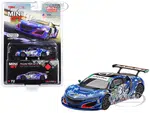 Acura NSX GT3 93 "Statue of Liberty" 2017 IMSA Watkins Glen Limited Edition to 3600 pieces Worldwide 1/64 Diecast Model Car by Mini GT