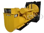 CAT Caterpillar 3516B Engine Generator 3 piece Set "Core Classic" Series 1/25 Diecast Model by Diecast Masters