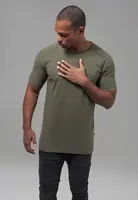 Pánske tričko Pleat Raglan Tee olive