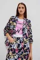 Marisse Women's Jacket L-Mr-4012 D.Oak