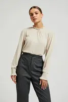 Marisse Women's Blouse Z-Ts-4515 L.Beige