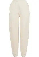 Women's organic balloon sweatpants with high waist whitesand