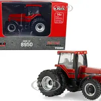 Case IH 8950 Tractor with Dual Wheels Red "Case IH Agriculture" "Prestige Collection" Series 1/64 Diecast Model by ERTL TOMY