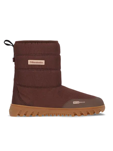 Winter Barefoot Boots Barebarics PolarStride - Copper Brown