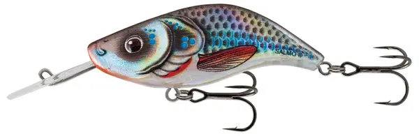 Salmo wobler sparky shad floating silver holographic shad 4 cm