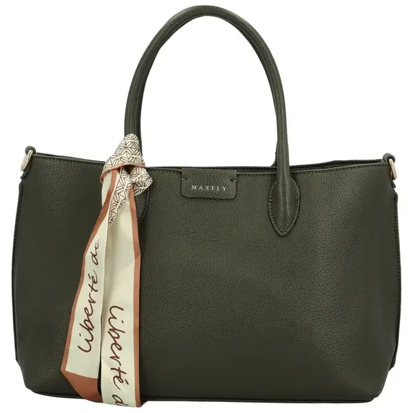 Dámská kabelka do ruky tmavě zelená - MaxFly Heike
