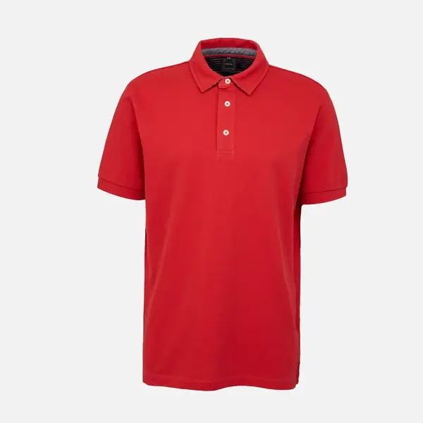 Red men's polo shirt Geox - Men's