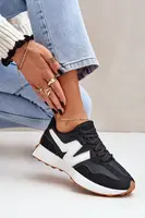 PS1 Dámske Športové Topánky Tenisky Čierne Britma