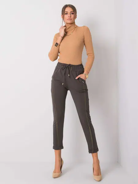 Sweatpants-RV-DR-6039.13-dark khaki