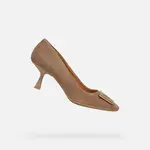 Grey women's pumps Geox Giselda - Women's