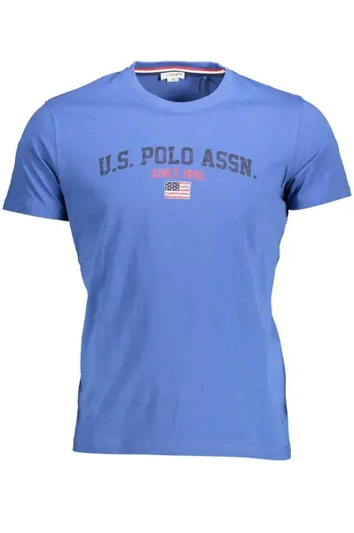 Modré pánske tričko U.S. Polo Assn.