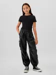 GAP Children's leatherette cargo pants - Girls