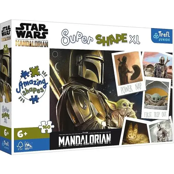 Trefl Puzzle 160 XL Super Shape Mandalorian