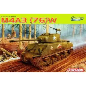 Model Kit tank 6325 - SHERMAN M4A3(76)W (PREMIUM) (1:35)
