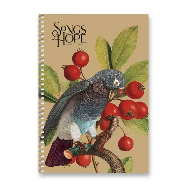 Kroužkový blok SHKOLYARYK Nature - A5, čtverečkovaný, 96 listů, mix motivů