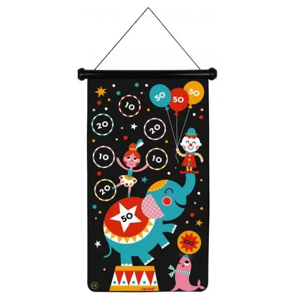 Janod Magnetický terč Cirkus