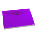 Spisovka s drukem FolderMate PopGear, A4 - fialová