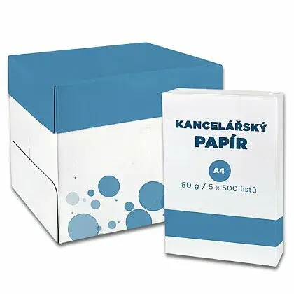 Kancelářský papír - A4, 80 g, 5 x 500 listů