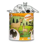 Razítka Aladine Stampo Minos - Lesní zvířátka, 28 ks