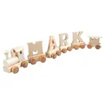 Bino Vagónek-Y-hnědé kolečka