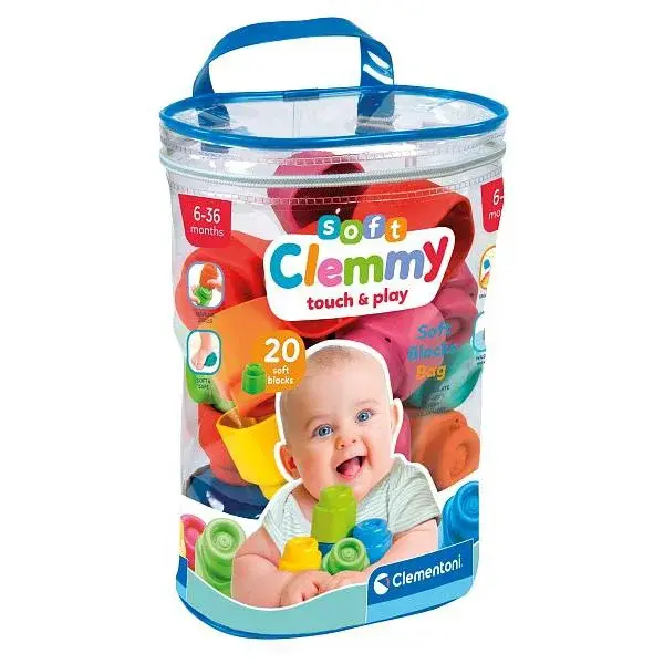 Clemmy baby - 20 kostek v plastovém pytli