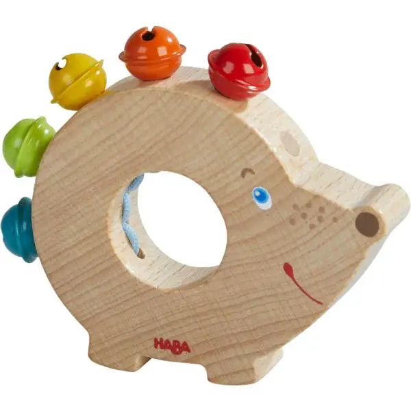 Haba Dřevěná chrastítko pro nejmenší Ježek
